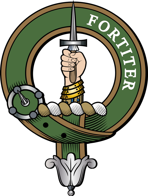 Mcallister Clan Crest Motto - Clan Crest (600x797)