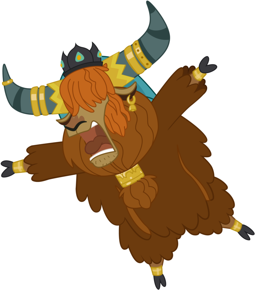 Flying Yak Vector By Nimaru - Portable Network Graphics (838x954)