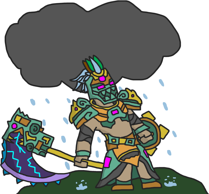 Chaac By Ultrayaksmack - Cartoon (928x860)