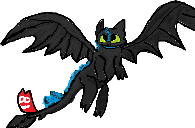 No Background By Superthefluffylizard - Cartoon (683x445)