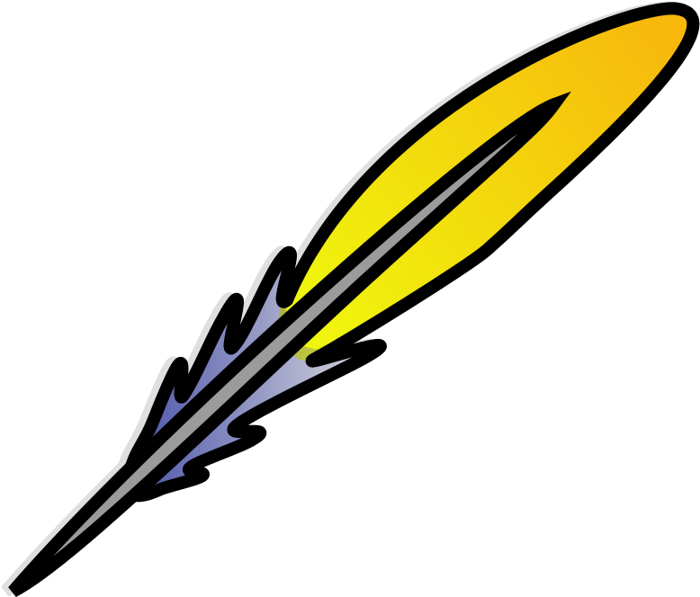 Free - Quill Clipart (800x707)