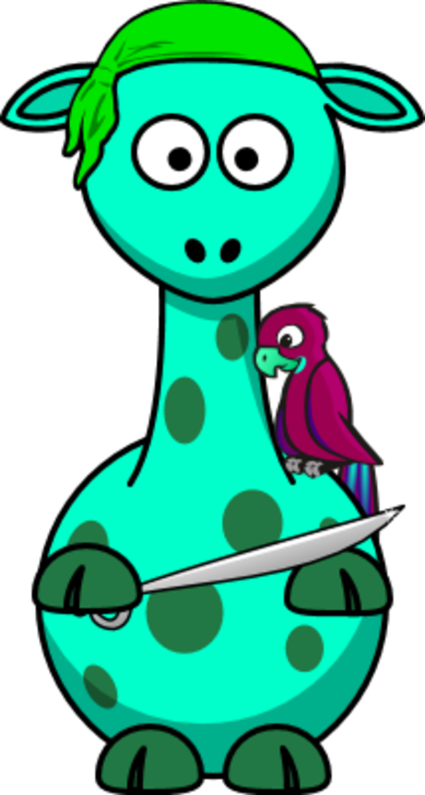 Cartoon Giraffe (600x1121)