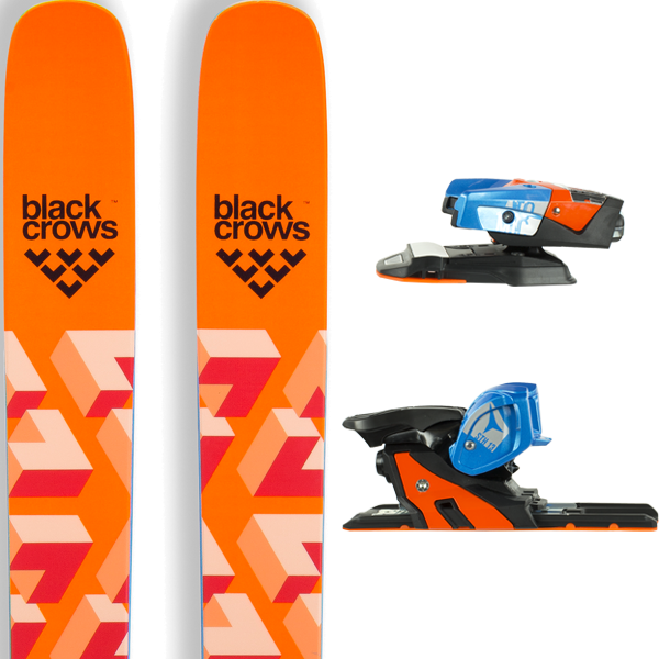 Black Crows Nocta 2017 Atomic Sth2 Wtr 13 Blue/orange - Atomic Sth2 Wtr 13 Ski Binding (600x600)
