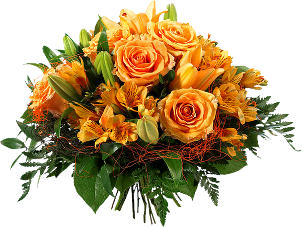 Orange Bouquet (600x451)