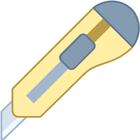 Stanley Knife Icon - Utility Knife (512x512)