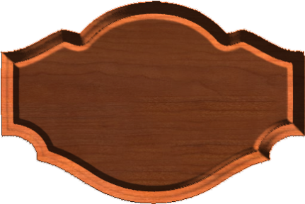Sign Blank - Hardwood (430x430)