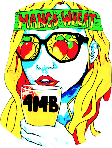 4 Mile Brewing Mango Wheat - Wheat (600x597)