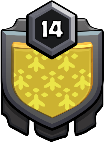 سوريين وبس - Logo Clan Coc Lv 14 (512x512)