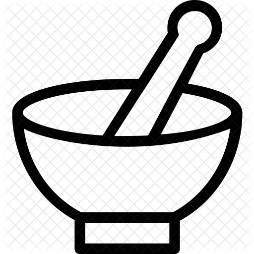 Mortar Pestle Icon - 用 筷子 的 禁忌 (512x512)