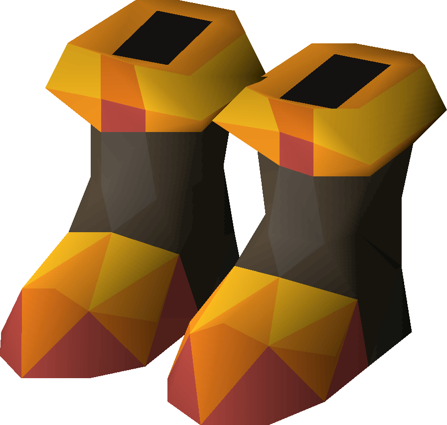 Pyromancer Boots Detail - Old School Runescape (897x853)