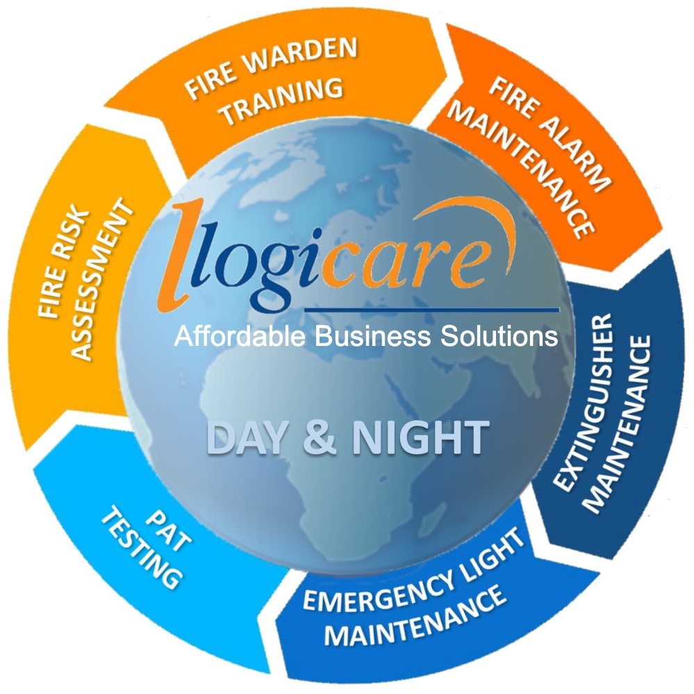 Logic Fire And Security Services - Label (1046x1024)
