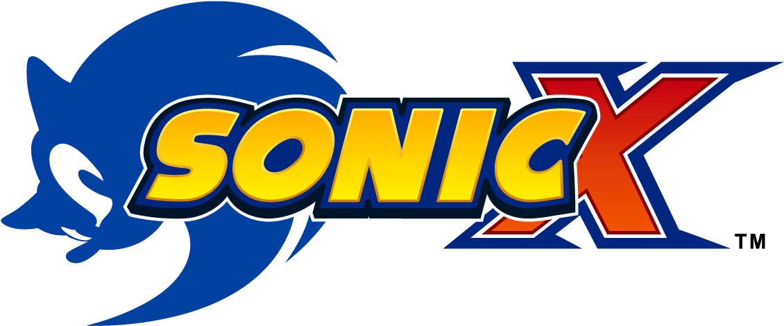 Sonicx English - Sonic X Logo (1136x472)