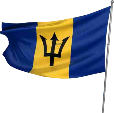 Concha Barbados - Flag (366x361)