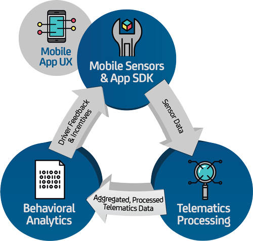 Drivewell Components - Mobile Telematics (500x477)