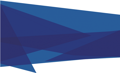 Blue Facet Left - Triangle (510x382)