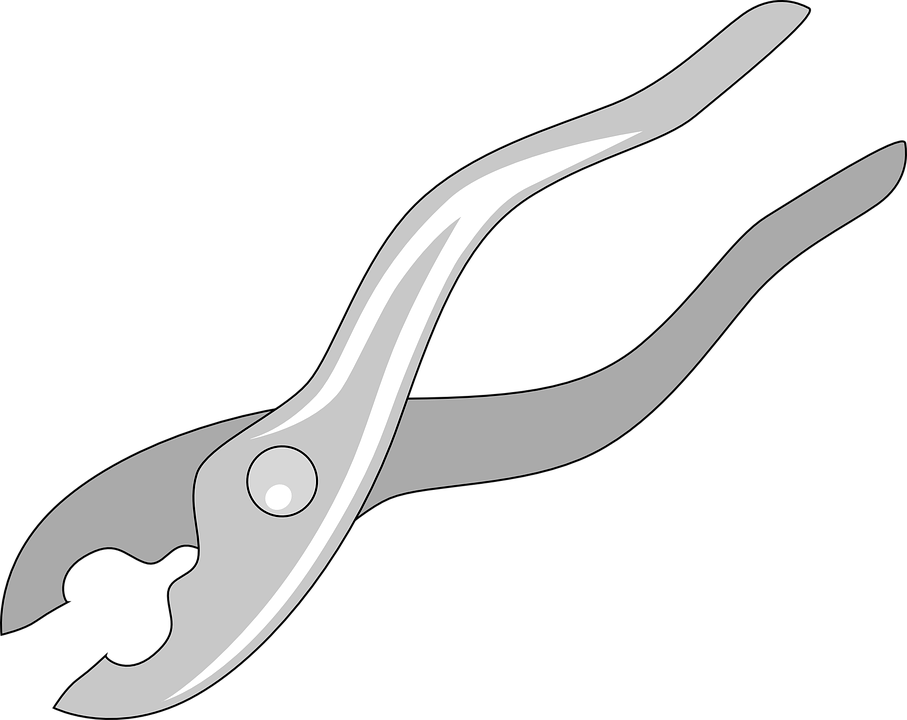 Free Vector Graphic - Pliers Clipart (907x720)
