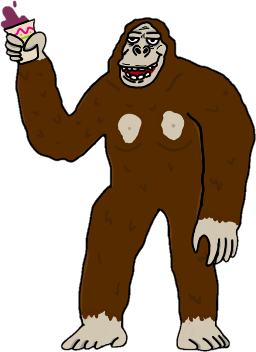 King Kong 1962 By Missingno-54 - Art (720x760)
