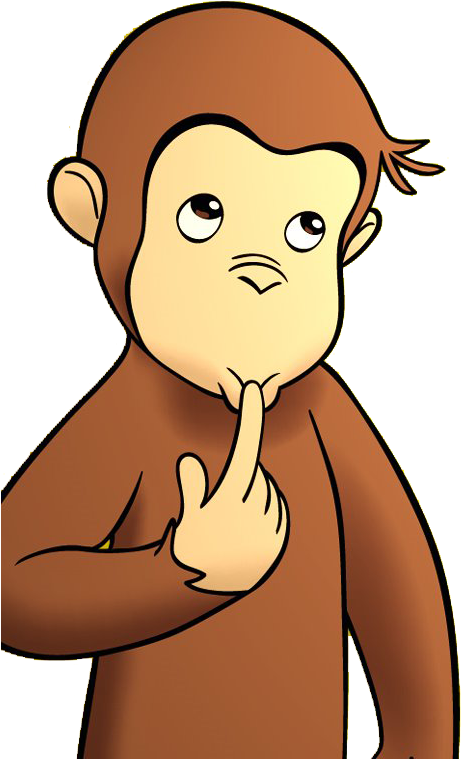Curious George Party - Curious George (498x768)