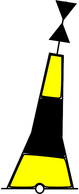 Beacon, Cardinal, Chart, Navigation, Sailing, Sea - Cardinal Mark (320x640)