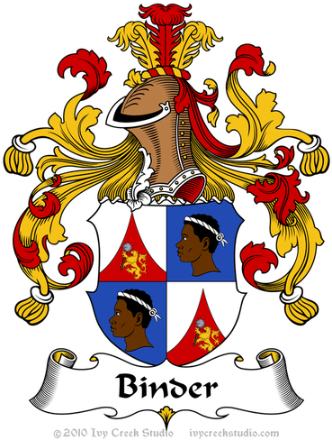 Huber Family Crest (400x493)