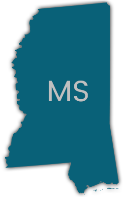 Oaa Member State - Mississippi - Home State - Gray On White - Lantern (400x400)