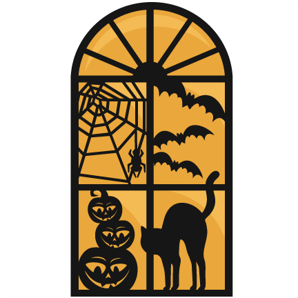 Halloween Window Clipart (480x480)