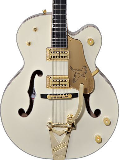 Back To List - Gretsch Guitars G6136t-ltv White Falcon Lacquer Finish (384x515)