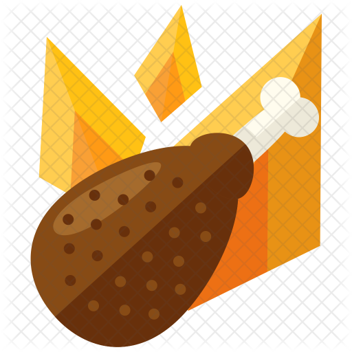 Chicken Wing Icon - Chicken (512x512)