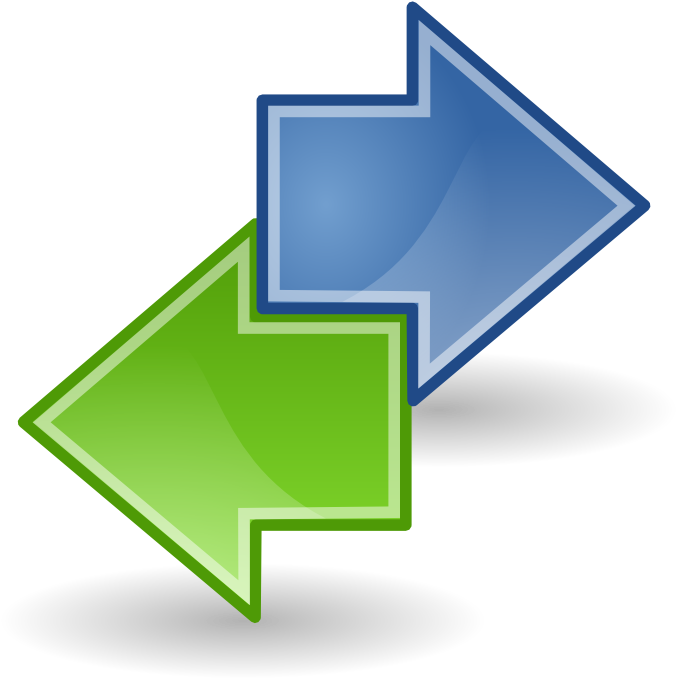 File - Forward And Backward Arrow (720x720)