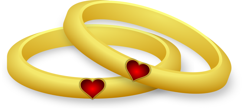 Medium Image - Weddiung Ring Png (800x363)