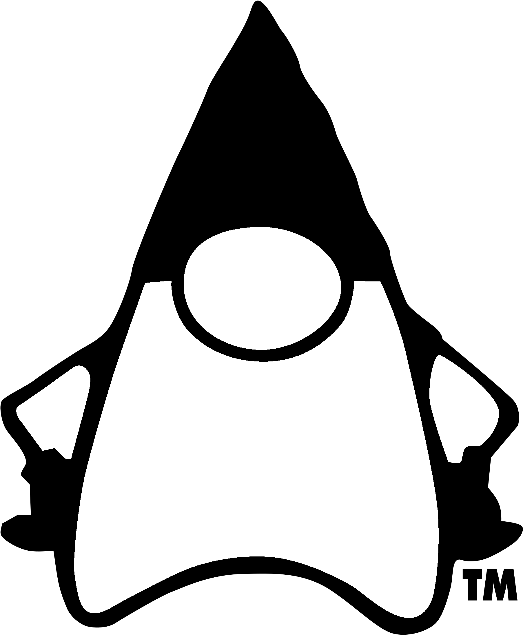 Java Duke Logo Black And White - Duke Java (2400x2400)