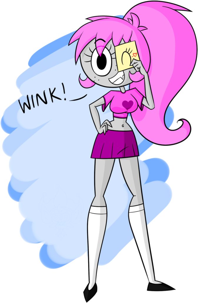 Simone *wink* By D-stro - Stro (734x1087)