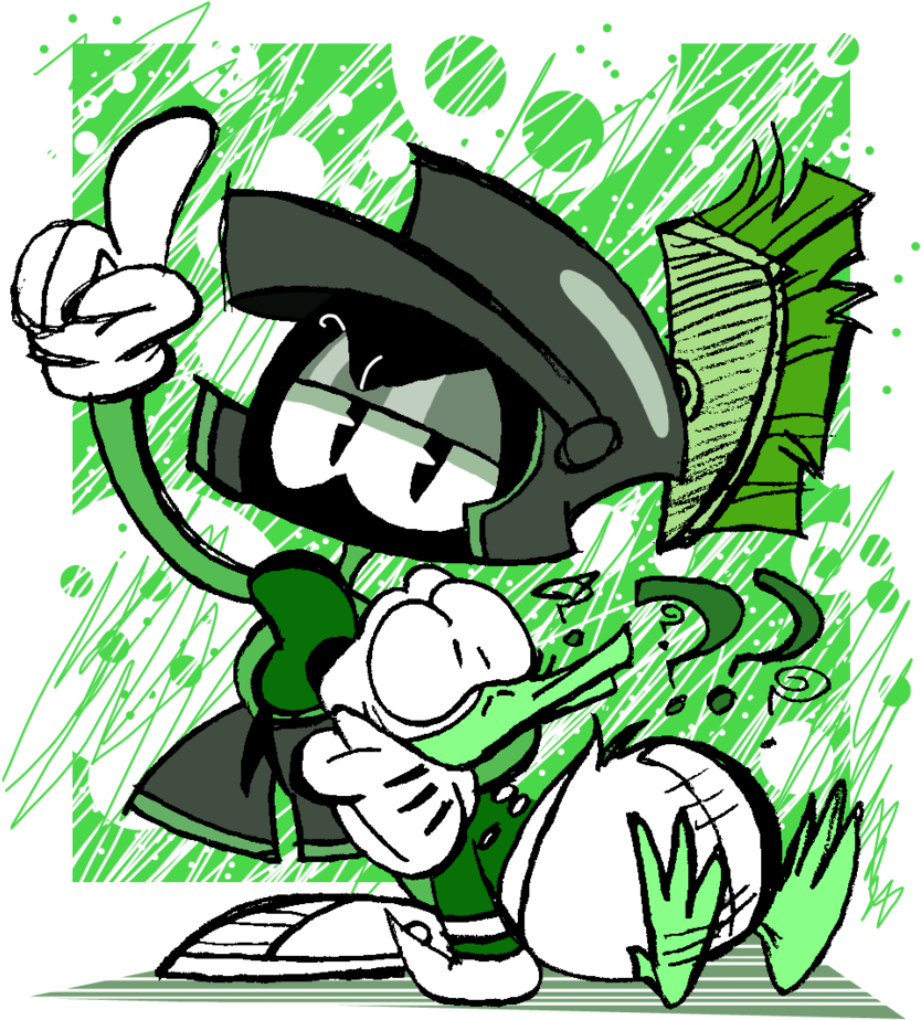 Marvin By Eeyorbstudios - Cartoon (843x947)