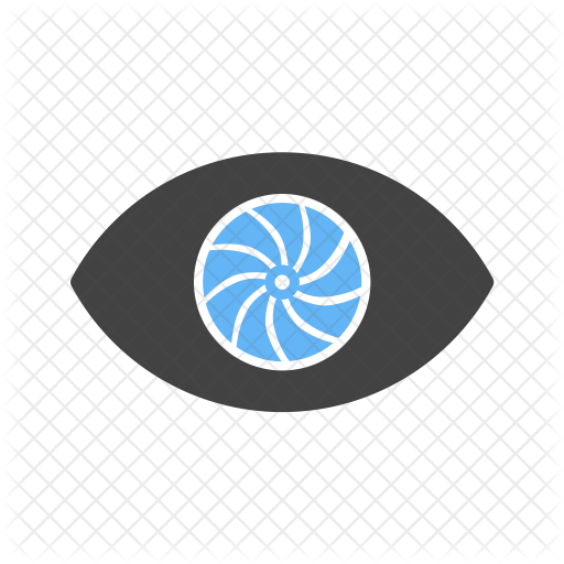 Eye Icon - Circle (512x512)