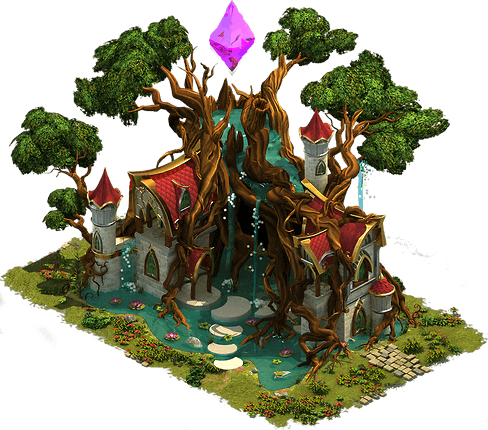 Crystal Lighthouse Level 6 - Elvenar (488x430)