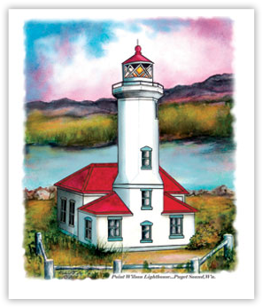 Point Wilson Lighthouse - Point Wilson Light (358x400)