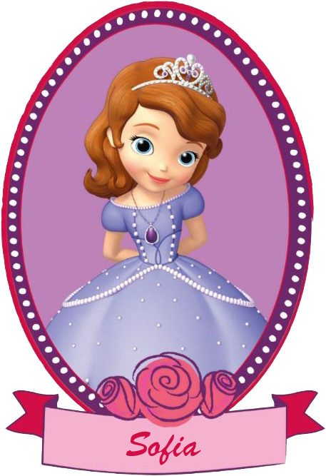 Princess Sofia The First Clipart Image Info - Sofia The First Frame Png (471x689)