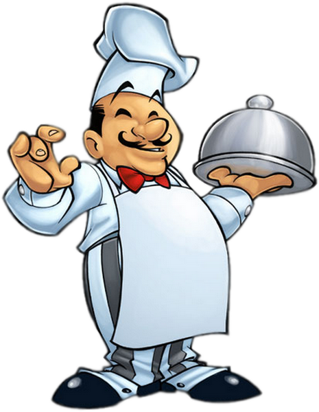 Chef Cuisinier Clipart - Chef (465x600)
