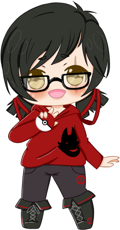 Devlin Chibi By Momoroo - Chibi Glasses Boy (471x800)