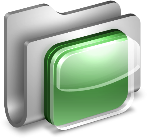 3d Folder Ios White Icon - 3d Folder Png (512x512)