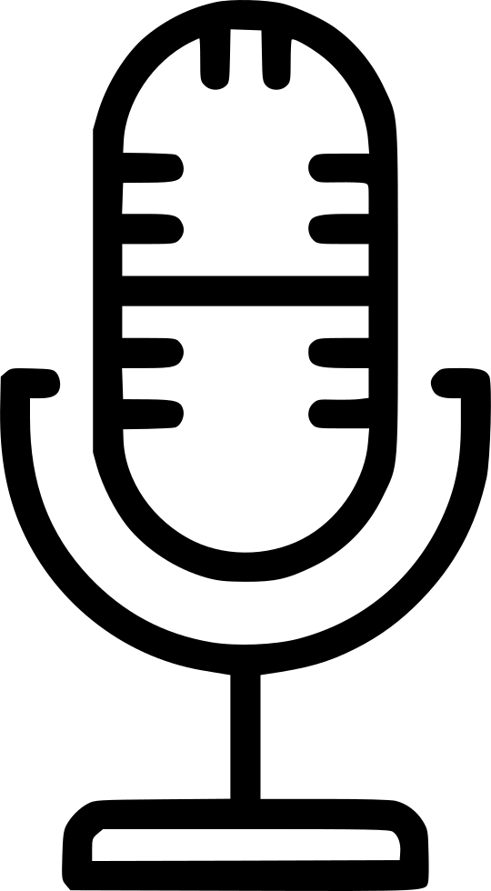 Png File Svg - Microphone (540x980)