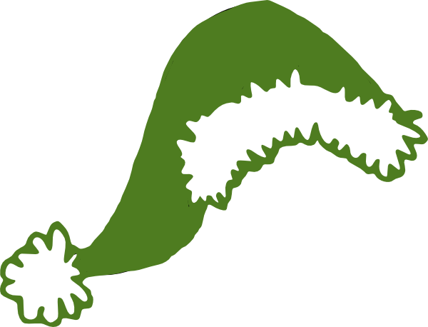 Transparent Background Elf Hat Cartoon (600x458)