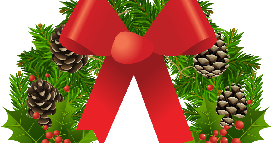 Christmas Reef Clipart (888x467)