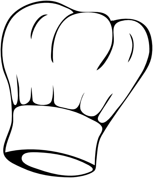 Chef Hat Clipart (516x599)