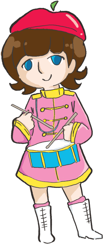 Girl - Cartoon (600x960)