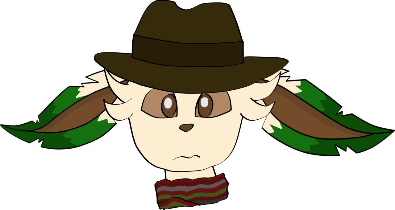 With Hat And Scarf By Raphiniert - Cartoon (1280x681)