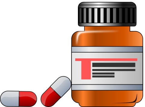 Nurses Note - Drugs Clip Art (480x354)