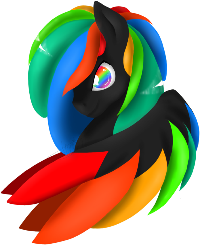 Rainbow Puddle Splash By Teagem - Illustration (821x974)