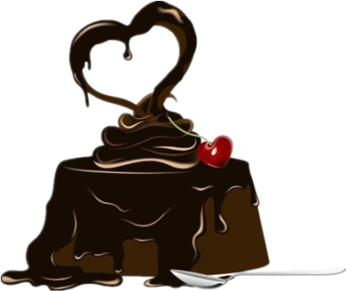 Chocolate Cake Torte Milk Icing - Chocolate (400x533)