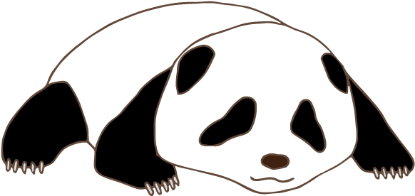 Panda - Illustration (595x842)